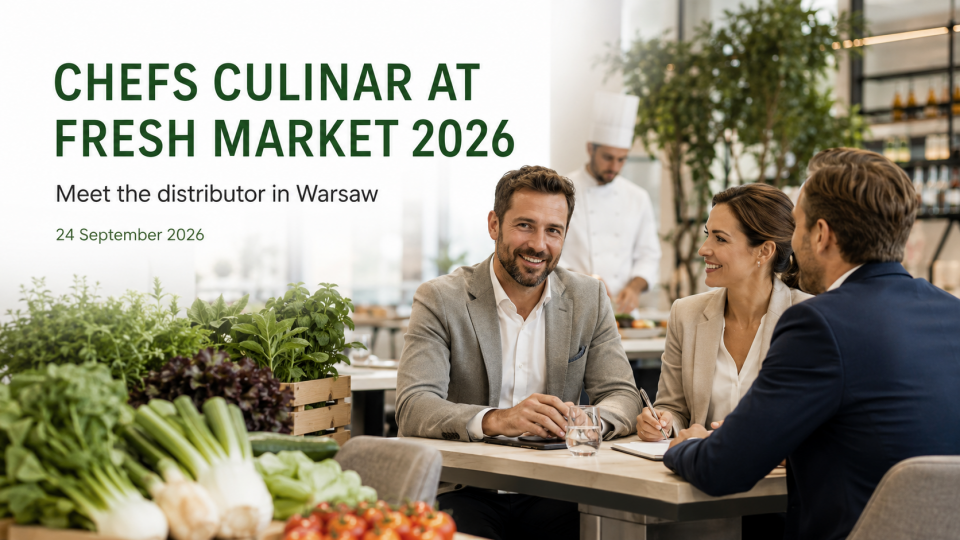 Meet CHEFS CULINAR at Fresh Market 2026 in the Distributors Hub