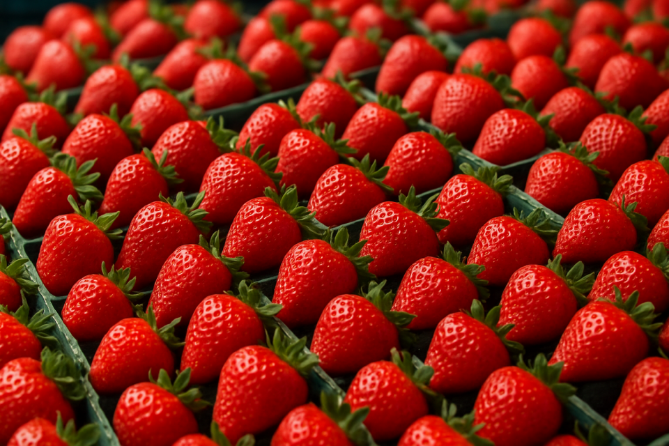 Belgian strawberry auctions show prices up to 18% higher in Q1 2026