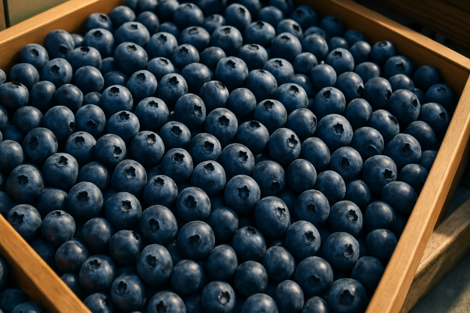 Blueberry supply from Western and Eastern Europe rises as Peru enters export market