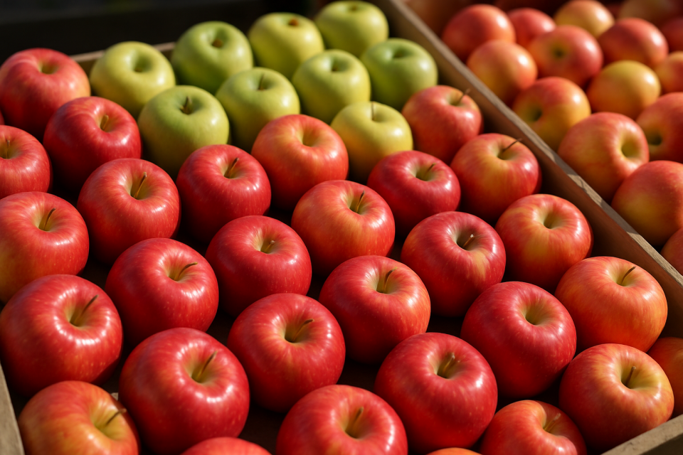 European apple prices under pressure amid high stocks and shifting export flows