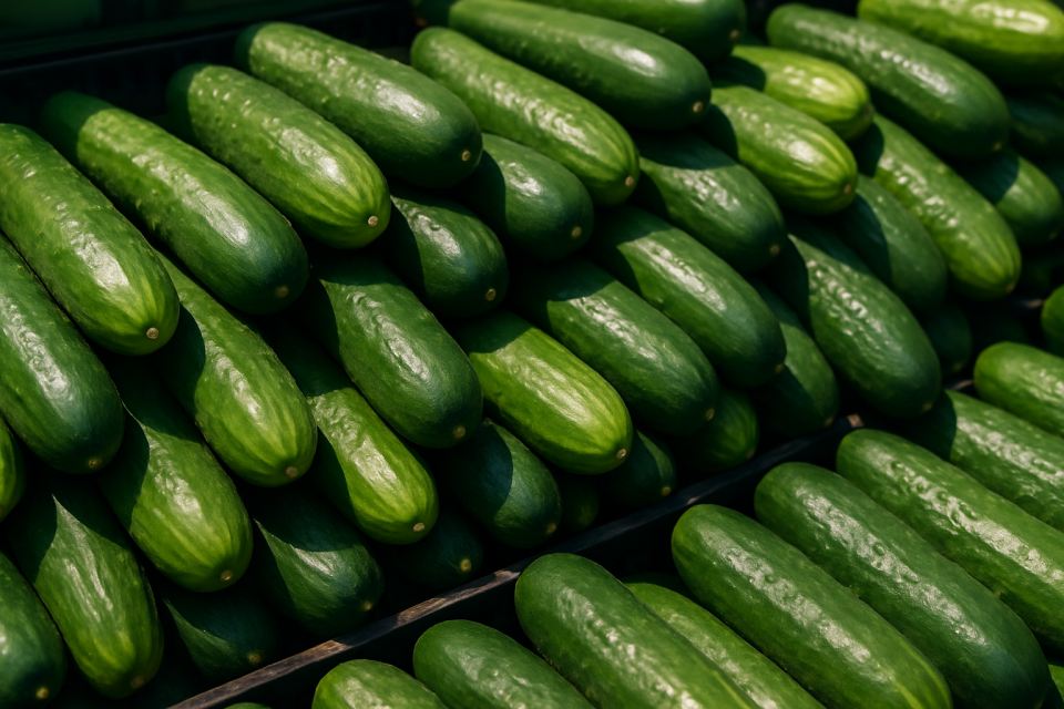 French cucumber prices up 14% y/y in May; Dutch and Spanish supply dynamics affect EU market