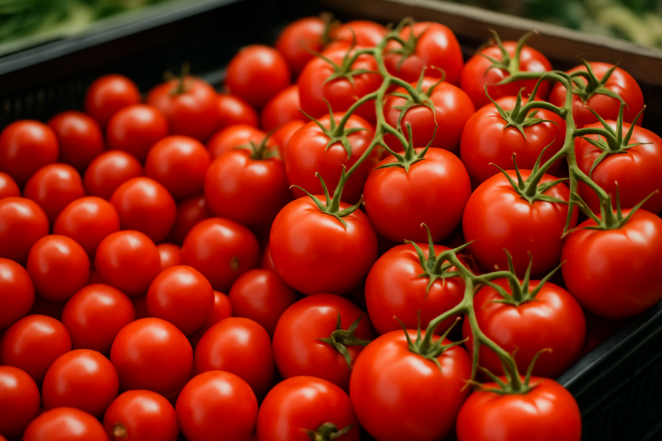 French organic tomatoes from Vendée shipped exclusively to UK market
