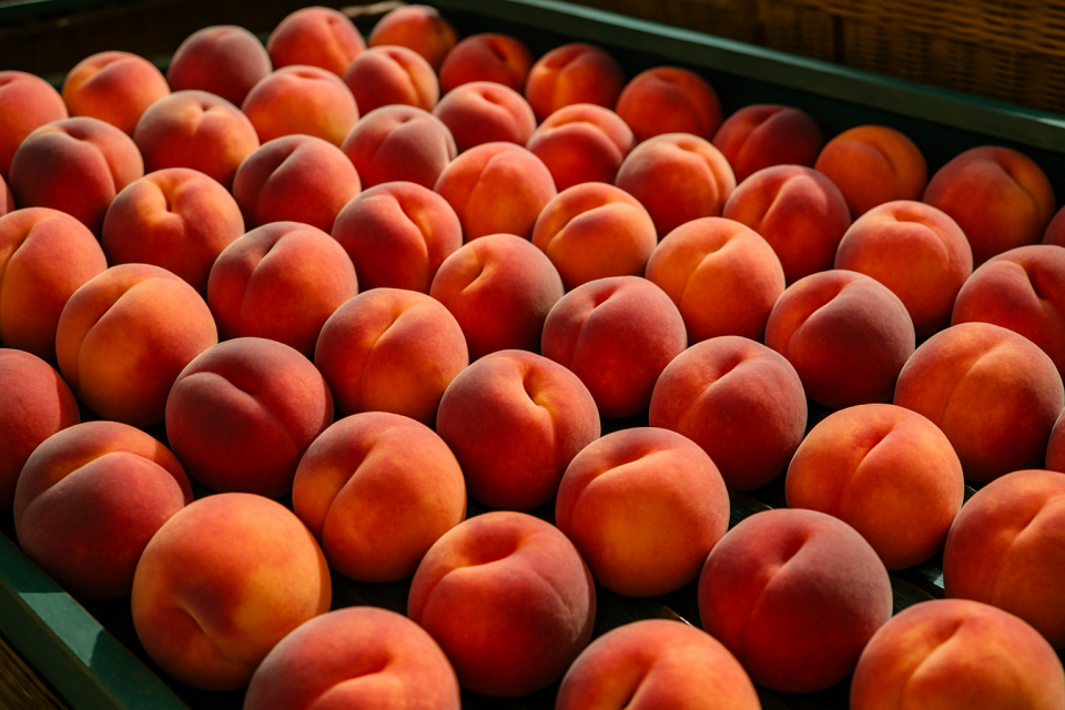 Greek peach exports up 21%, Spanish and Italian competition pressures prices in Central Europe