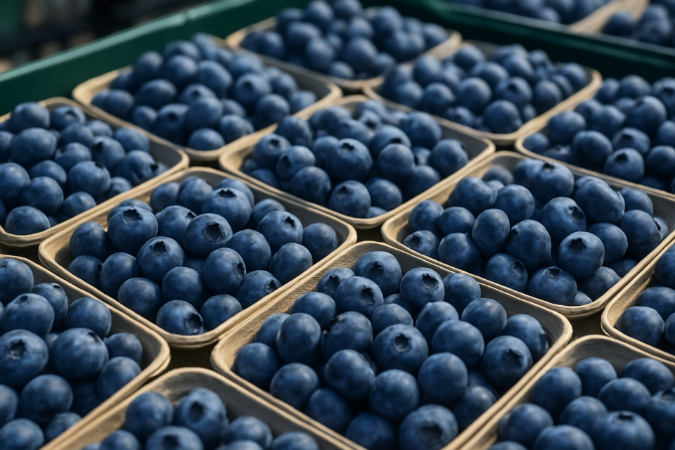 Peruvian blueberry exports expand in Europe as 2026 peak season begins
