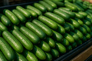 Turkish cucumber exports and European supply surge amid summer harvests