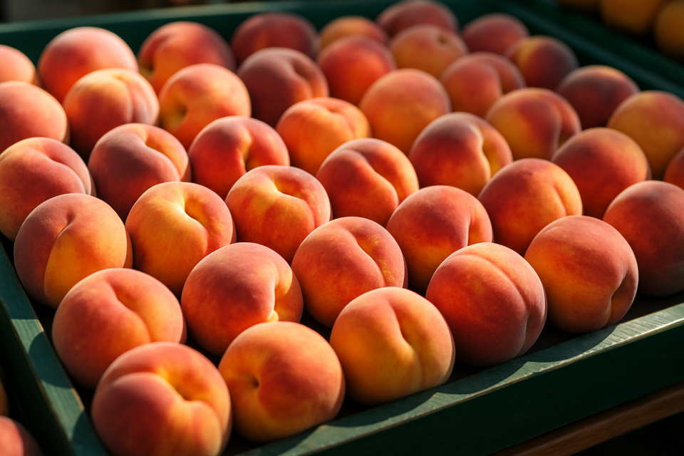 Turkish peach exports surge in value in July 2026