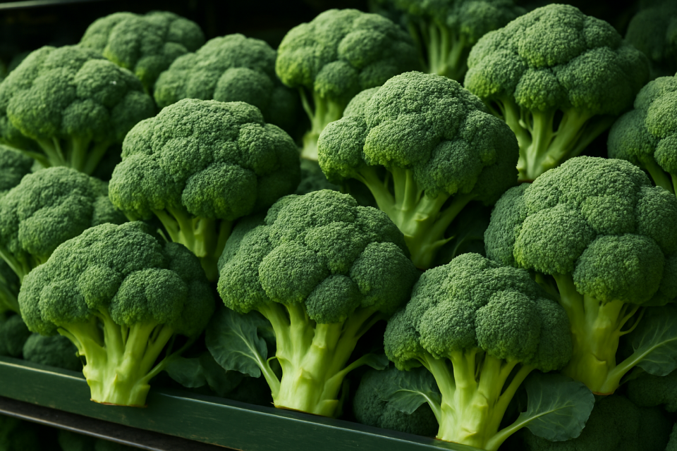 Broccoli Prices Rise Slightly at Bronisze Wholesale Market in Late July