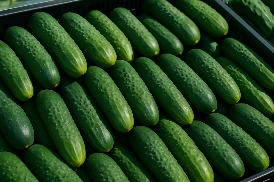 Bronisze: Field Cucumbers at €1.2–1.4/kg, Greenhouse Prices Drop Amid Heatwave