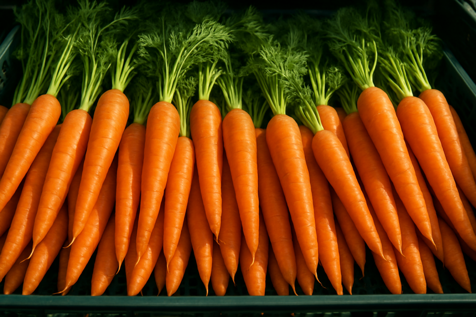 Carrot Wholesale Prices Stable Amid Steady Supply in Key Regions