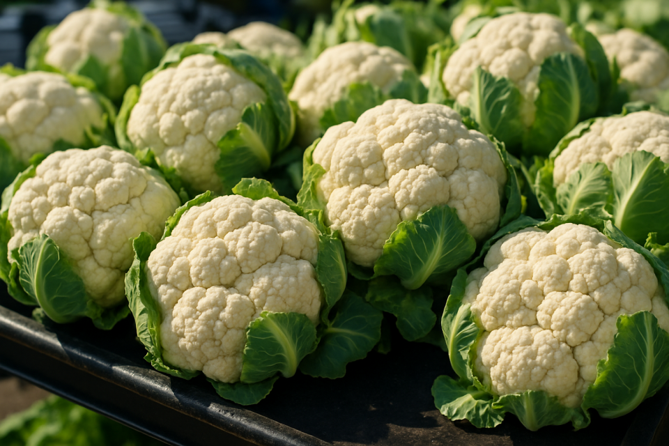 Cauliflower Prices Stable at Bronisze Ahead of Mid-August Market Closure