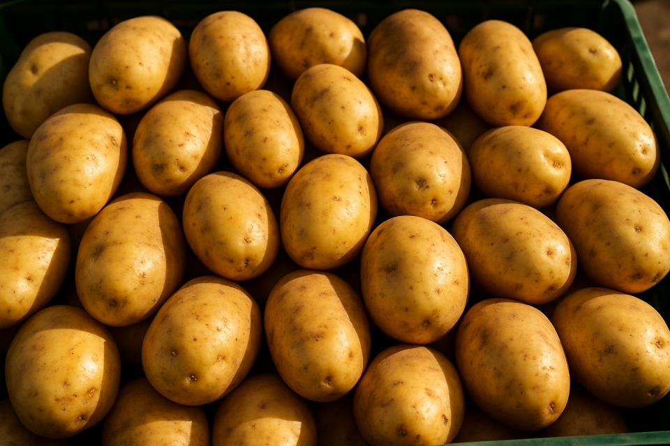 Domestic New Potatoes Replace Imports, Prices Fluctuate at Bronisze