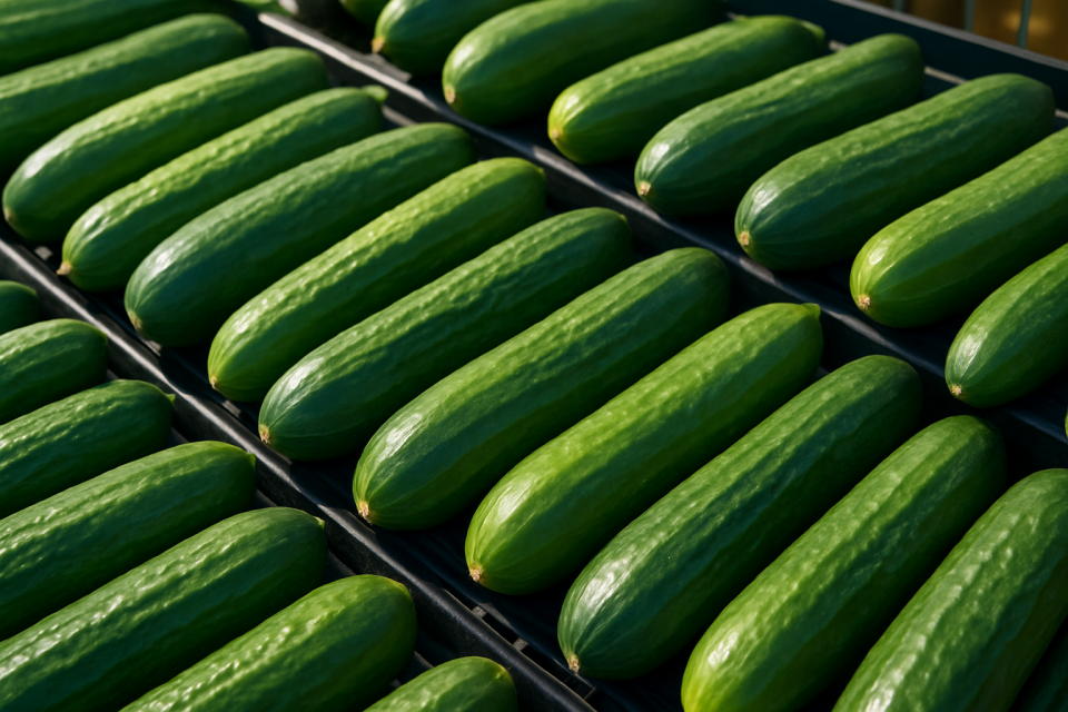 Field cucumbers in Warsaw region reach €1.4/kg amid supply surge, strong market volatility