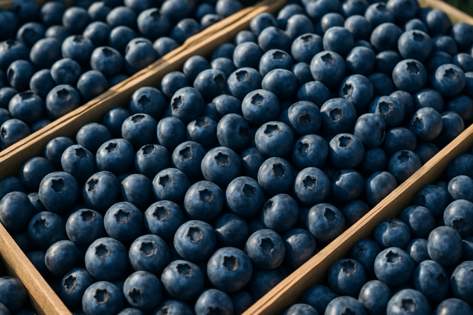 High Polish Blueberry Prices in Early July amid Heat Stress and Rising Supply