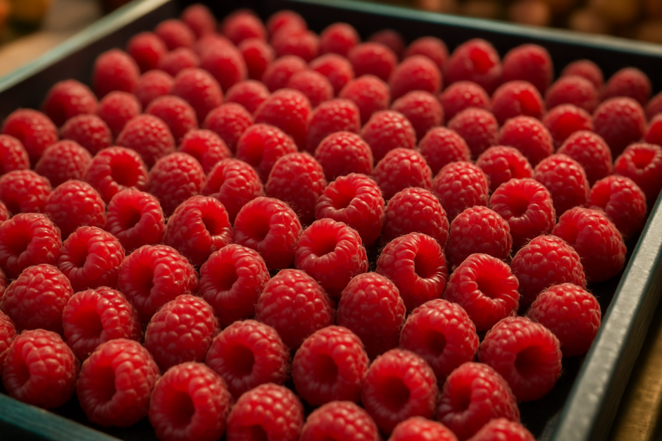 High tunnel raspberry prices in Bronisze amid limited supply and weather challenges