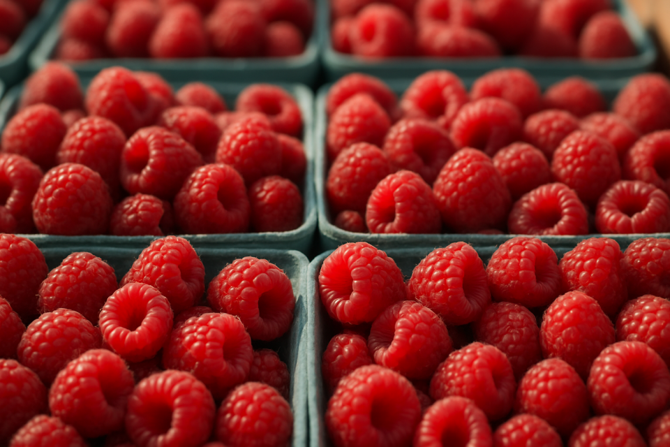 High tunnel raspberry prices in Bronisze as heat cuts open field supply