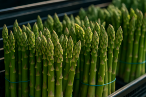 Lower prices for Polish yellow string beans in retail, large-scale asparagus labelling in Dolnośląskie