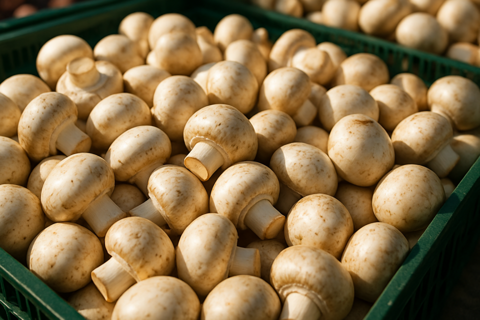 Pieczarki Prices Stable at Bronisze Wholesale Market in Late July