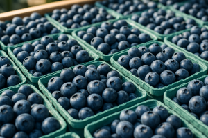 Polish Blueberries: Supply Surge Drives Prices Down at Bronisze, Retail Promotions Intensify