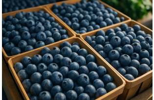 Polish blueberry prices remain high at Bronisze despite growing supply