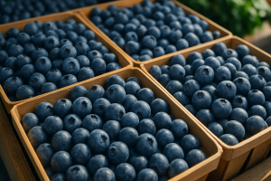 Polish blueberry prices remain high at Bronisze despite growing supply