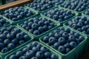 Polish Blueberry Season Starts with Lower Farm-Gate Prices and Weather Challenges