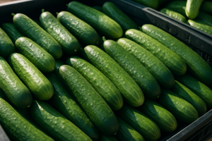 Polish field cucumber prices diverge: Bronisze sees €1.2–1.4/kg for greenhouse, up to €1.4/kg for field