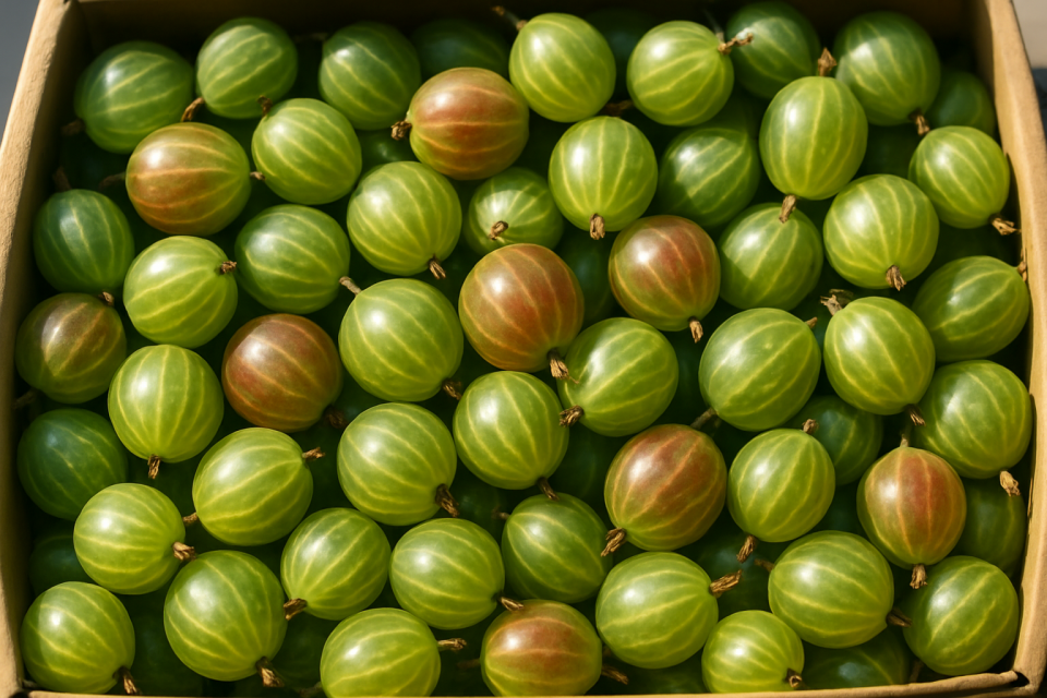 Polish Gooseberry Harvest Down 5%, Wholesale Prices Rise in Warsaw