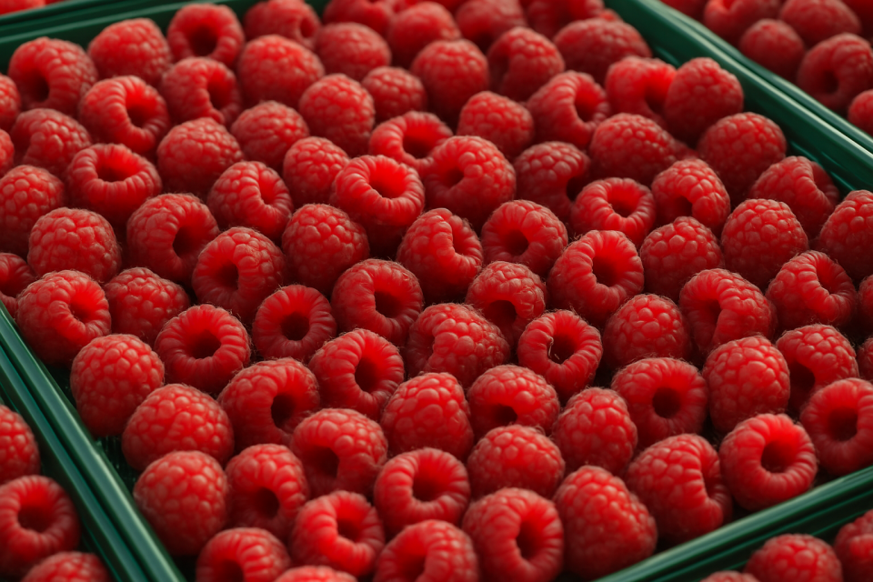 Raspberry Wholesale Prices in Warsaw Reach €4.6–8.1/kg Amid High Tunnel Production