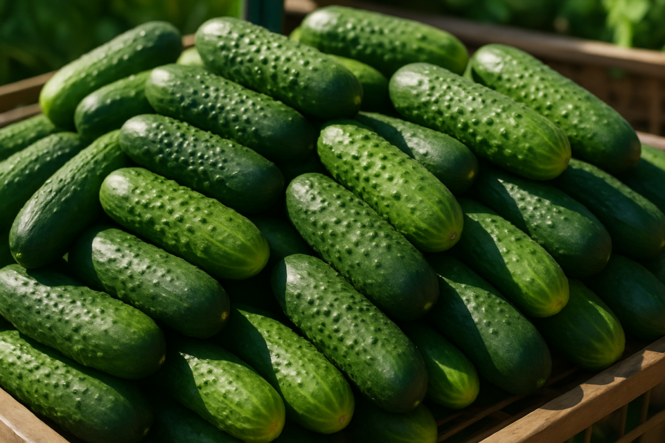 Shortage of field cucumbers drives prices up at Bronisze and Poznań
