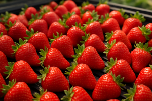 Strawberry Prices at Bronisze Drop Sharply in Late July Trade