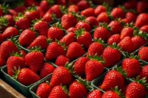 Strawberry Prices at Bronisze Peak as Season Nears End, Late Varieties Dominate