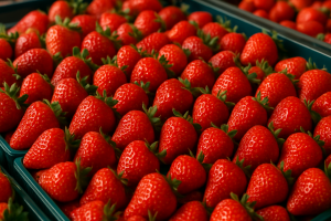 Tunnel-Grown Strawberry Prices Surge in Warsaw as Field Season Ends