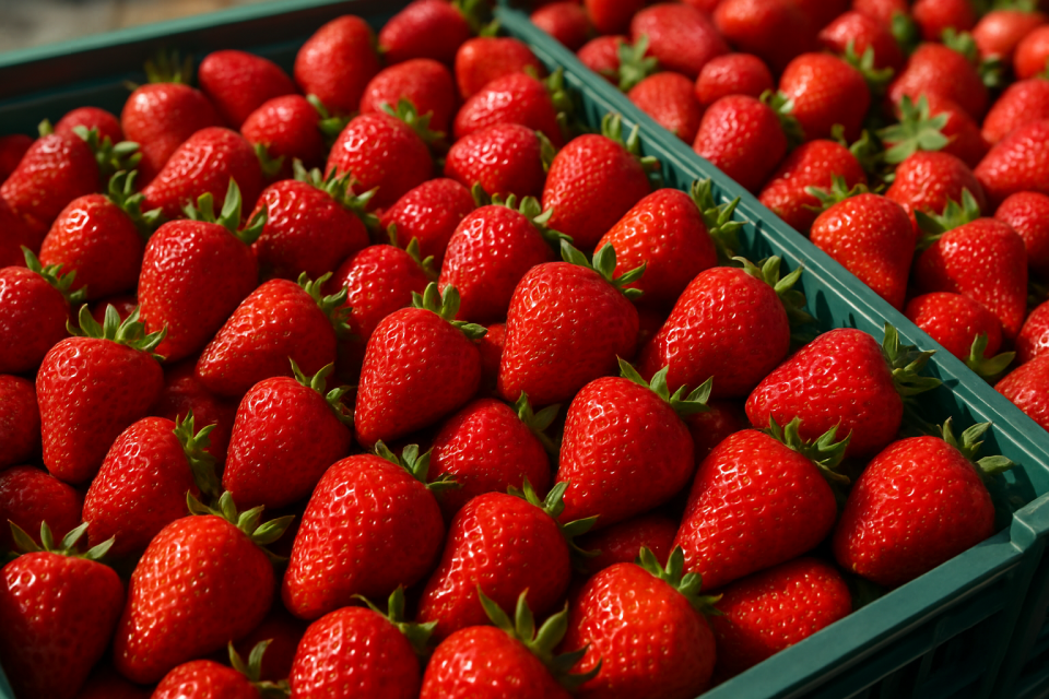 Warsaw and Bronisze: Strawberry Supply Drops, Prices Up Amid Heatwave