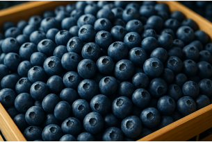 Warsaw: Blueberry Wholesale Prices Fall to €3.5–6.0/kg Amid Peak Harvest