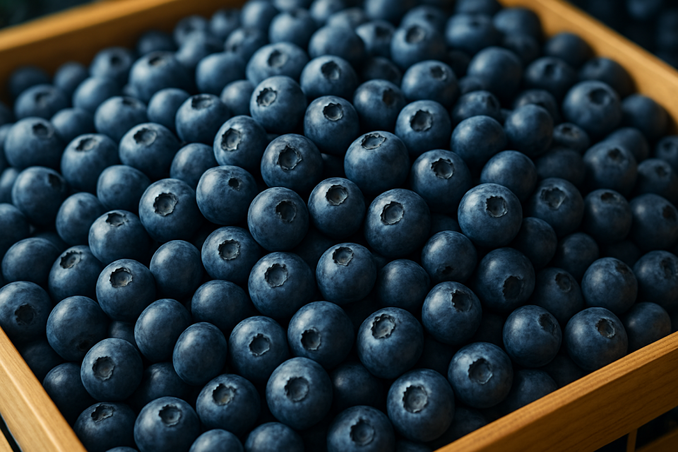Warsaw: Blueberry Wholesale Prices Fall to €3.5–6.0/kg Amid Peak Harvest