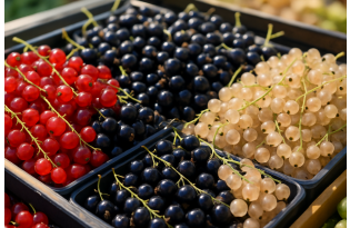 Warsaw: Red Currant Prices at €2.3–3.5/kg Amid End of Harvest