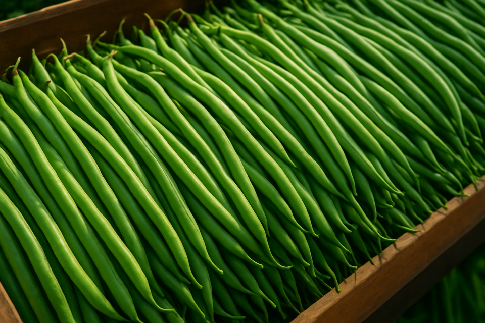 Warsaw region: green bean prices steady at Bronisze, supply supported by dry weather