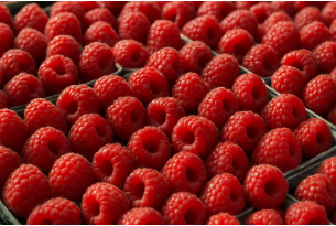 Warsaw region: Polish raspberry prices at €4.6–8.1/kg, peak July supply