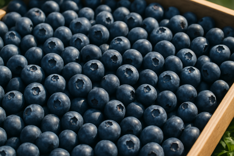 Wholesale Blueberry Prices Remain High Amid Heatwave Losses and Rising Supply in Poland