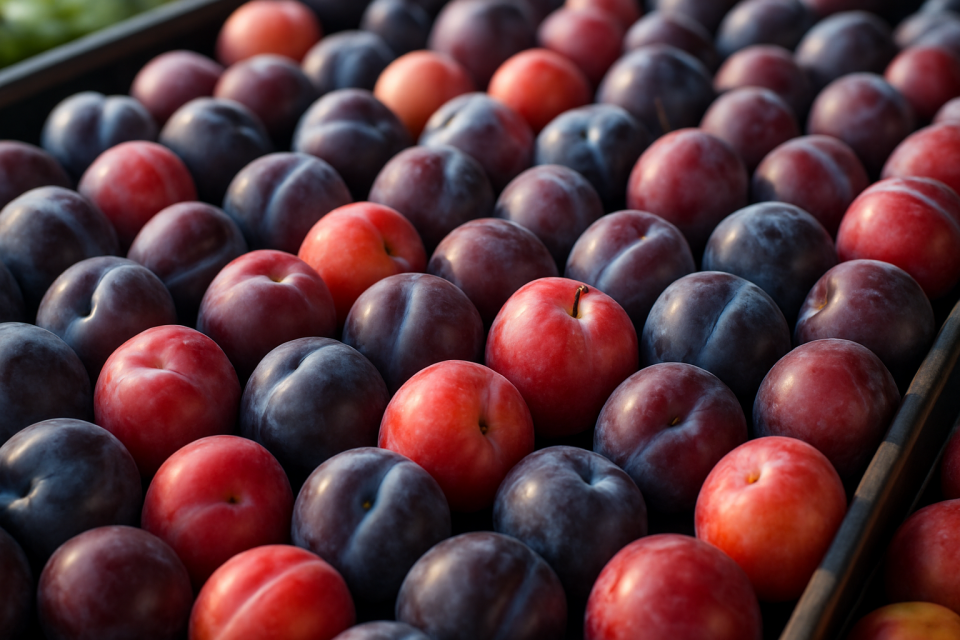 Wholesale Plum Prices Stable Amid High Demand and Local Storm Damage