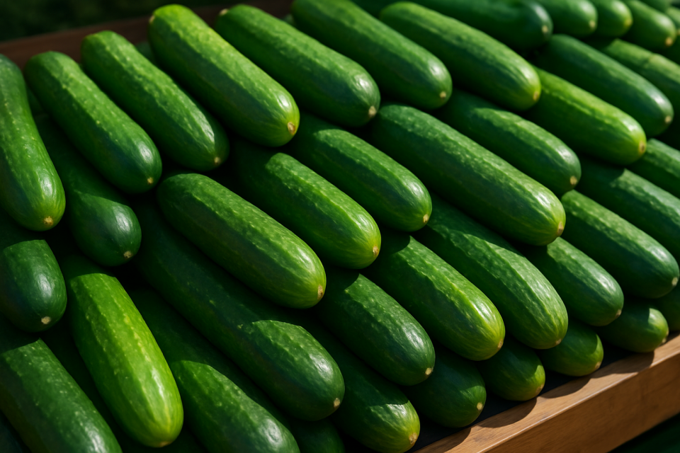 Wide price gap for cucumbers at Bronisze as field supply rises
